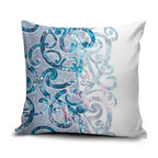 Turquoise Paua Shell Maori Pillow Cover Koru Kowhaiwhai - Aussie Hoodie