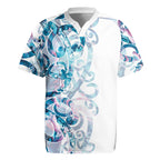 Turquoise Paua Shell Maori Rugby Jersey Koru Kowhaiwhai - Aussie Hoodie