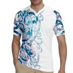Turquoise Paua Shell Maori Rugby Jersey Koru Kowhaiwhai - Aussie Hoodie