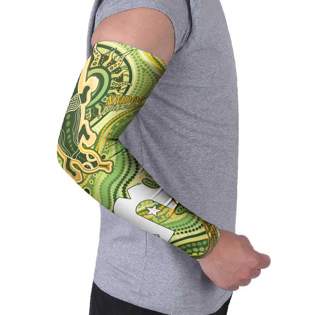 2026 NAIDOC Week 50 Years Deadly Arm Sleeves Flows of Time