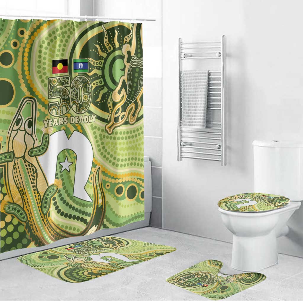 2026 NAIDOC Week 50 Years Deadly Bathroom Set Flows of Time
