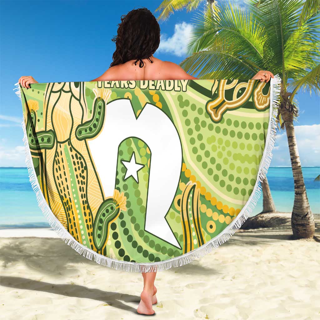 2026 NAIDOC Week 50 Years Deadly Beach Blanket Flows of Time