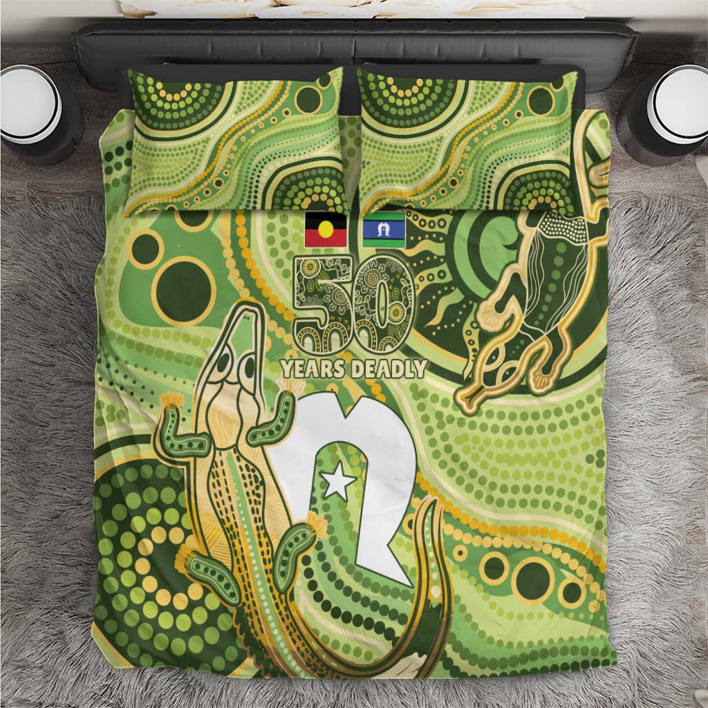 2026 NAIDOC Week 50 Years Deadly Bedding Set Flows of Time