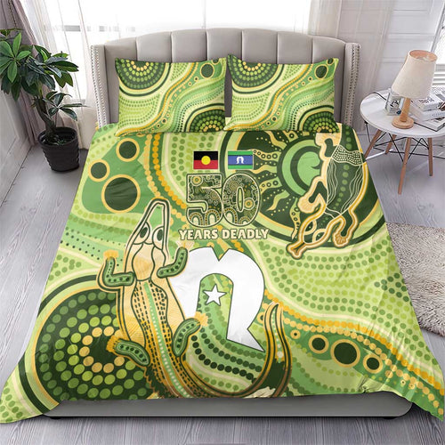 2026 NAIDOC Week 50 Years Deadly Bedding Set Flows of Time