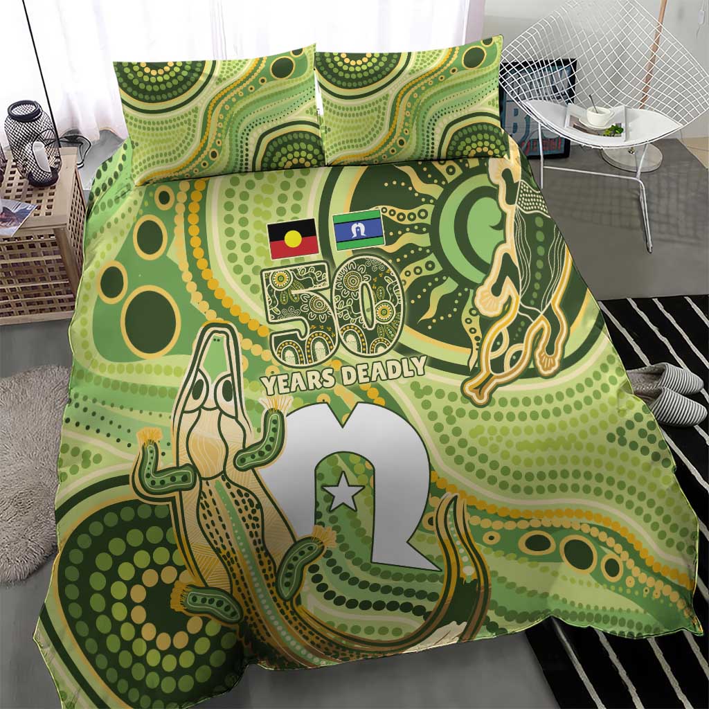 2026 NAIDOC Week 50 Years Deadly Bedding Set Flows of Time