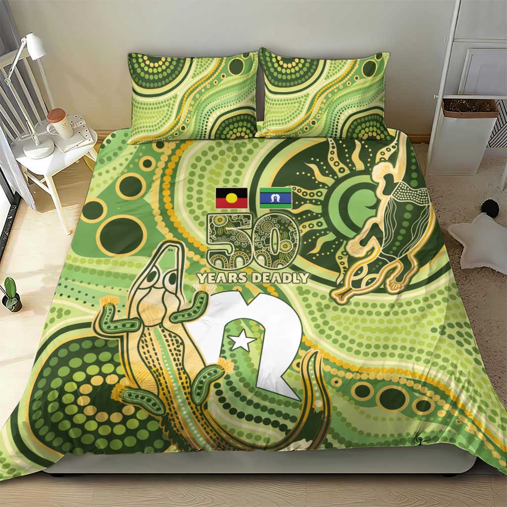 2026 NAIDOC Week 50 Years Deadly Bedding Set Flows of Time