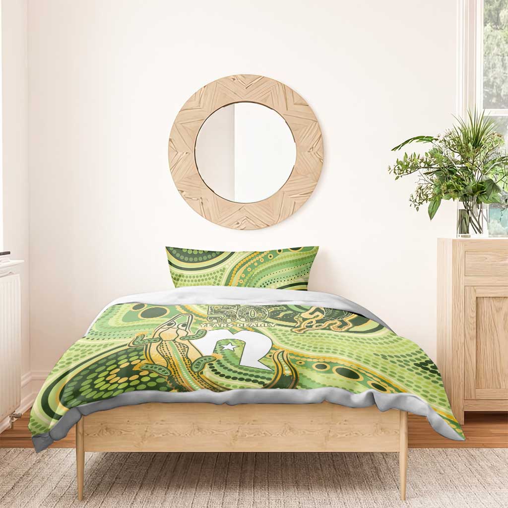 2026 NAIDOC Week 50 Years Deadly Bedding Set Flows of Time