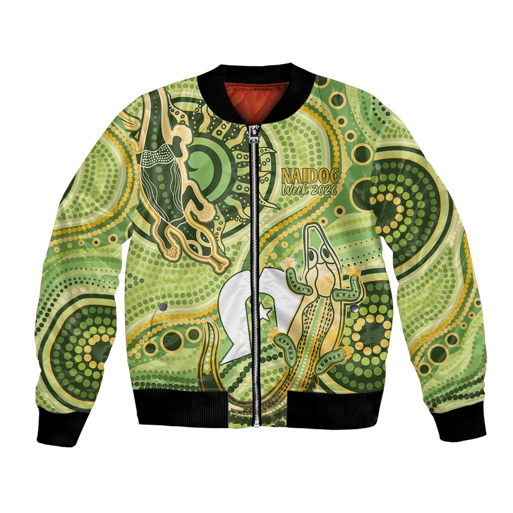 2026 NAIDOC Week 50 Years Deadly Bomber Jacket Flows of Time