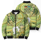 2026 NAIDOC Week 50 Years Deadly Bomber Puffer Jacket Flows of Time