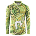 2026 NAIDOC Week 50 Years Deadly Button Sweatshirt Flows of Time