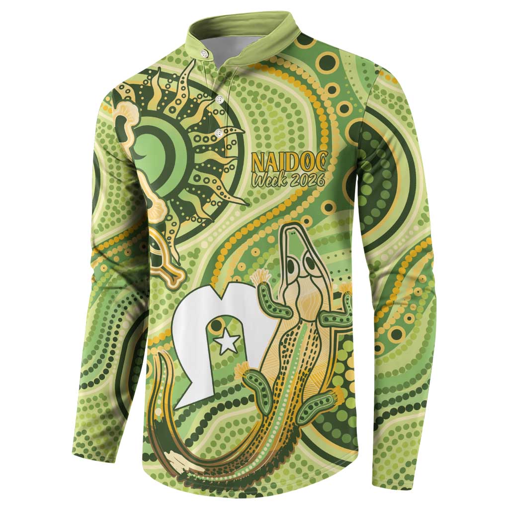 2026 NAIDOC Week 50 Years Deadly Button Sweatshirt Flows of Time