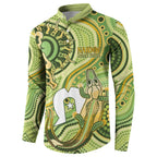 2026 NAIDOC Week 50 Years Deadly Button Sweatshirt Flows of Time