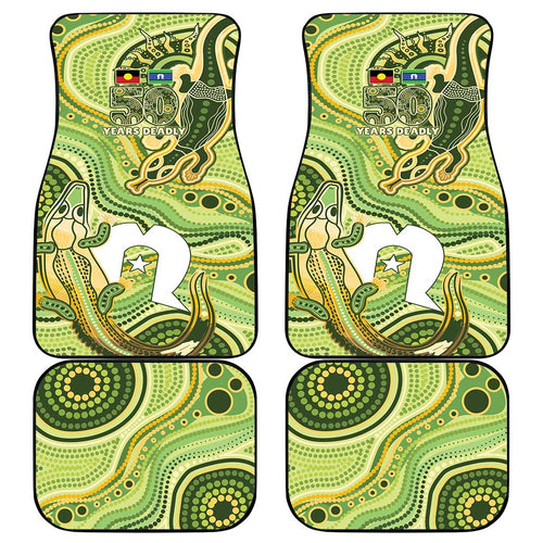 2026 NAIDOC Week 50 Years Deadly Car Mats Flows of Time