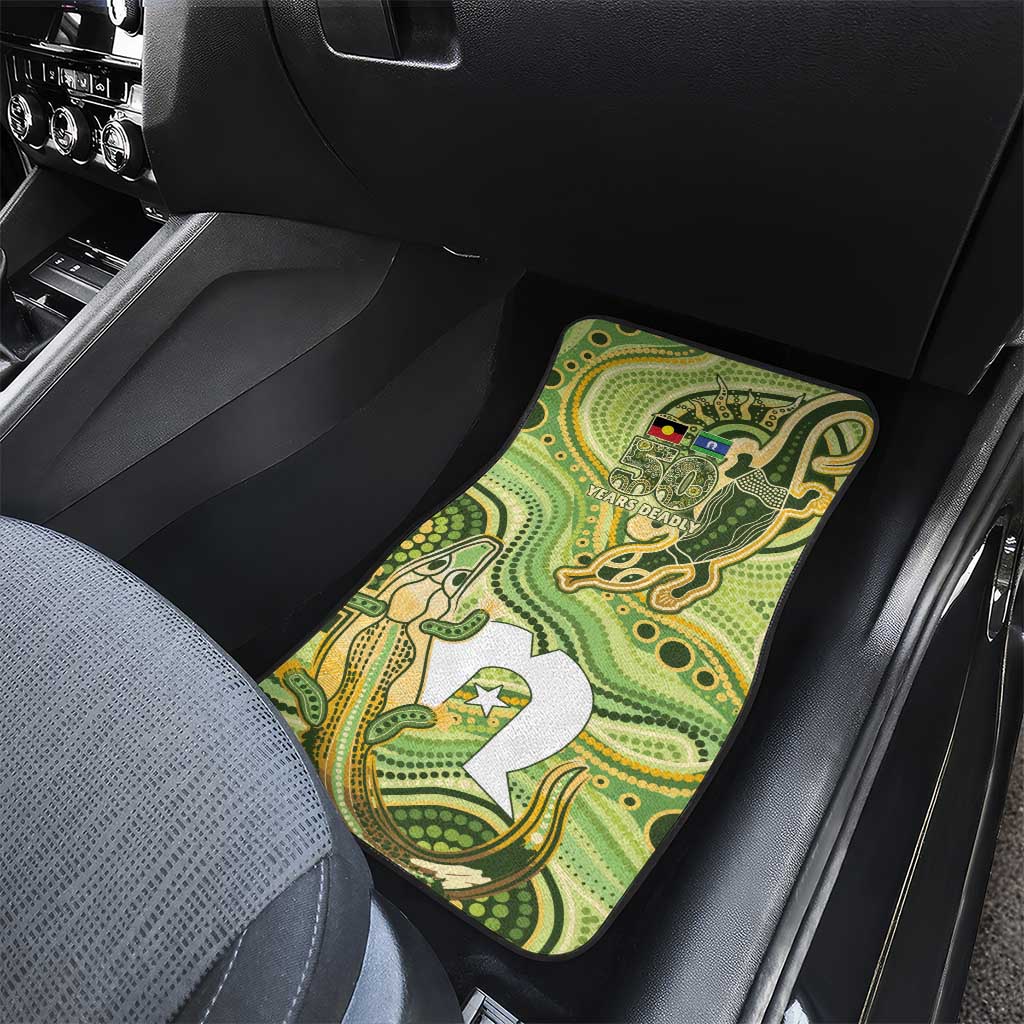 2026 NAIDOC Week 50 Years Deadly Car Mats Flows of Time