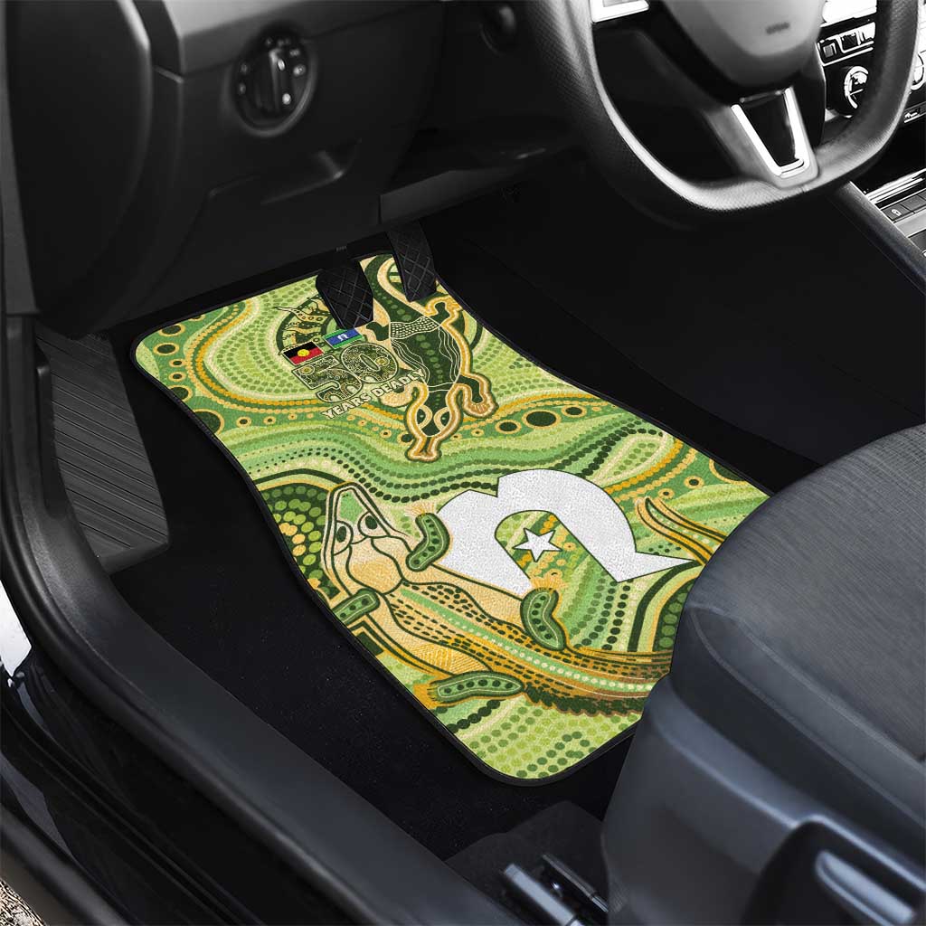 2026 NAIDOC Week 50 Years Deadly Car Mats Flows of Time