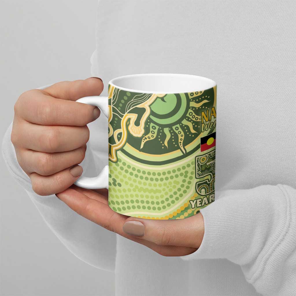 2026 NAIDOC Week 50 Years Deadly Ceramic Mug Flows of Time