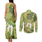 2026 NAIDOC Week 50 Years Deadly Couples Matching Tank Maxi Dress and Long Sleeve Button Shirt Flows of Time