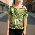 2026 NAIDOC Week 50 Years Deadly Cross Shoulder Shirt Flows of Time
