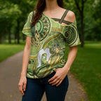 2026 NAIDOC Week 50 Years Deadly Cross Shoulder Shirt Flows of Time