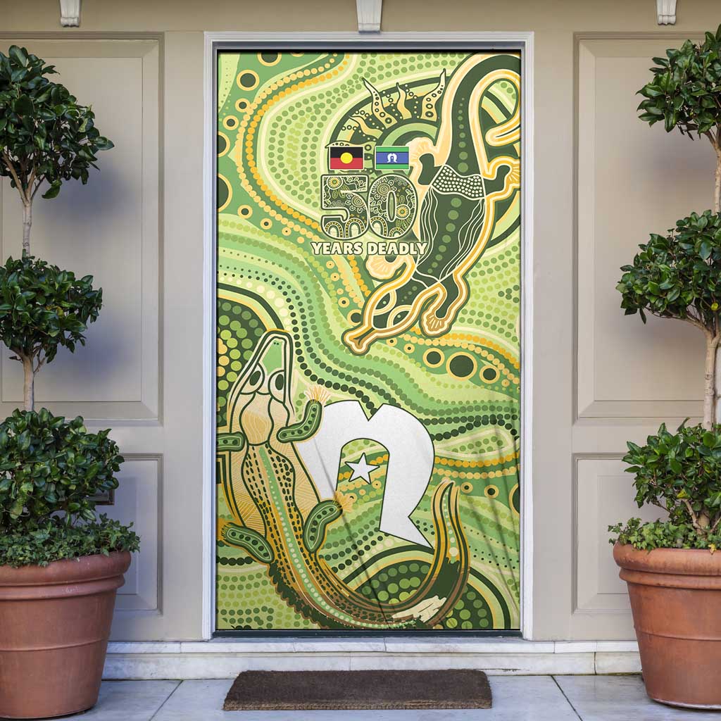 2026 NAIDOC Week 50 Years Deadly Door Cover Flows of Time