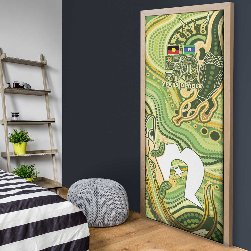 2026 NAIDOC Week 50 Years Deadly Door Cover Flows of Time