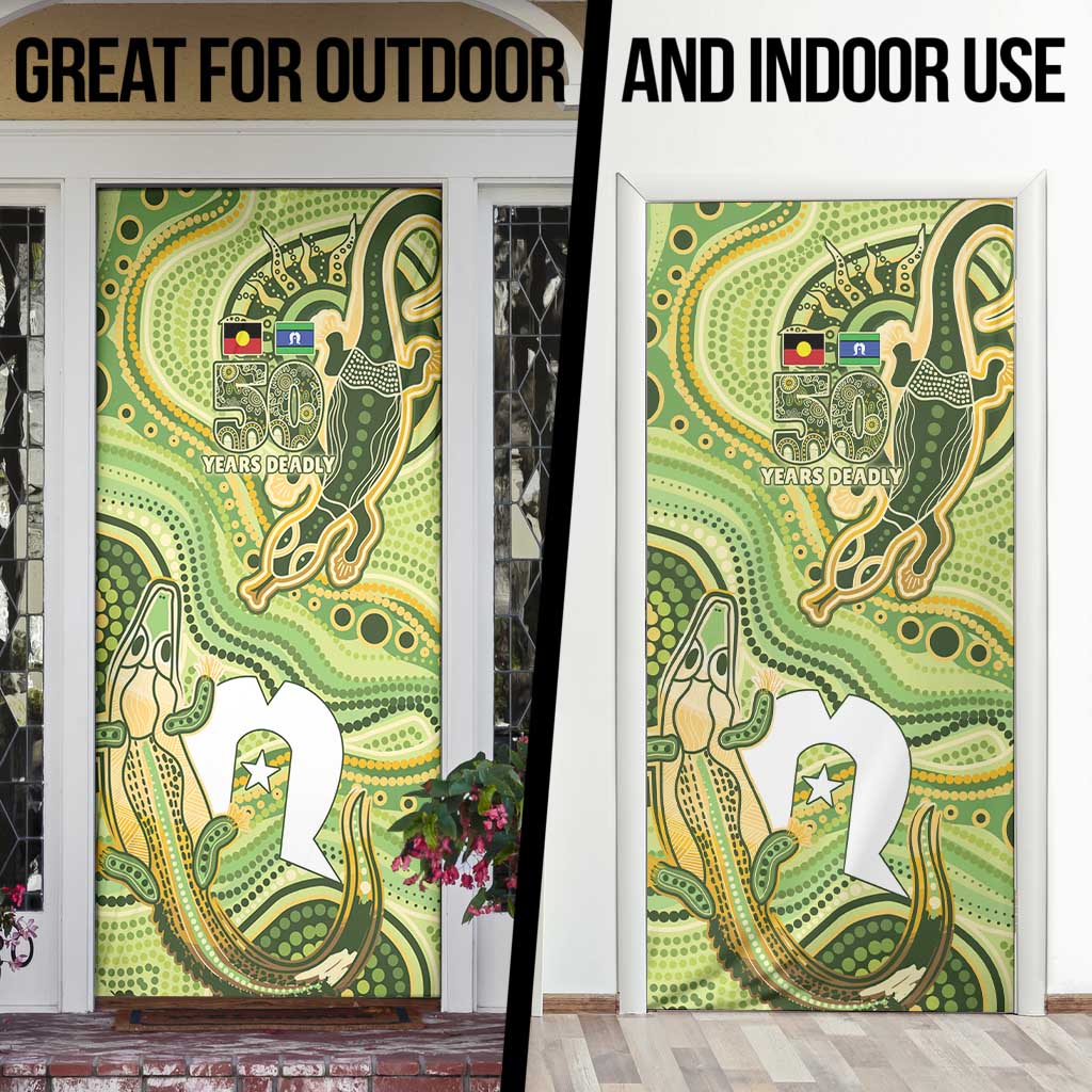 2026 NAIDOC Week 50 Years Deadly Door Cover Flows of Time