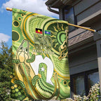 2026 NAIDOC Week 50 Years Deadly Garden Flag Flows of Time