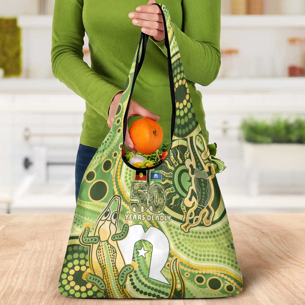 2026 NAIDOC Week 50 Years Deadly Grocery Bag Flows of Time
