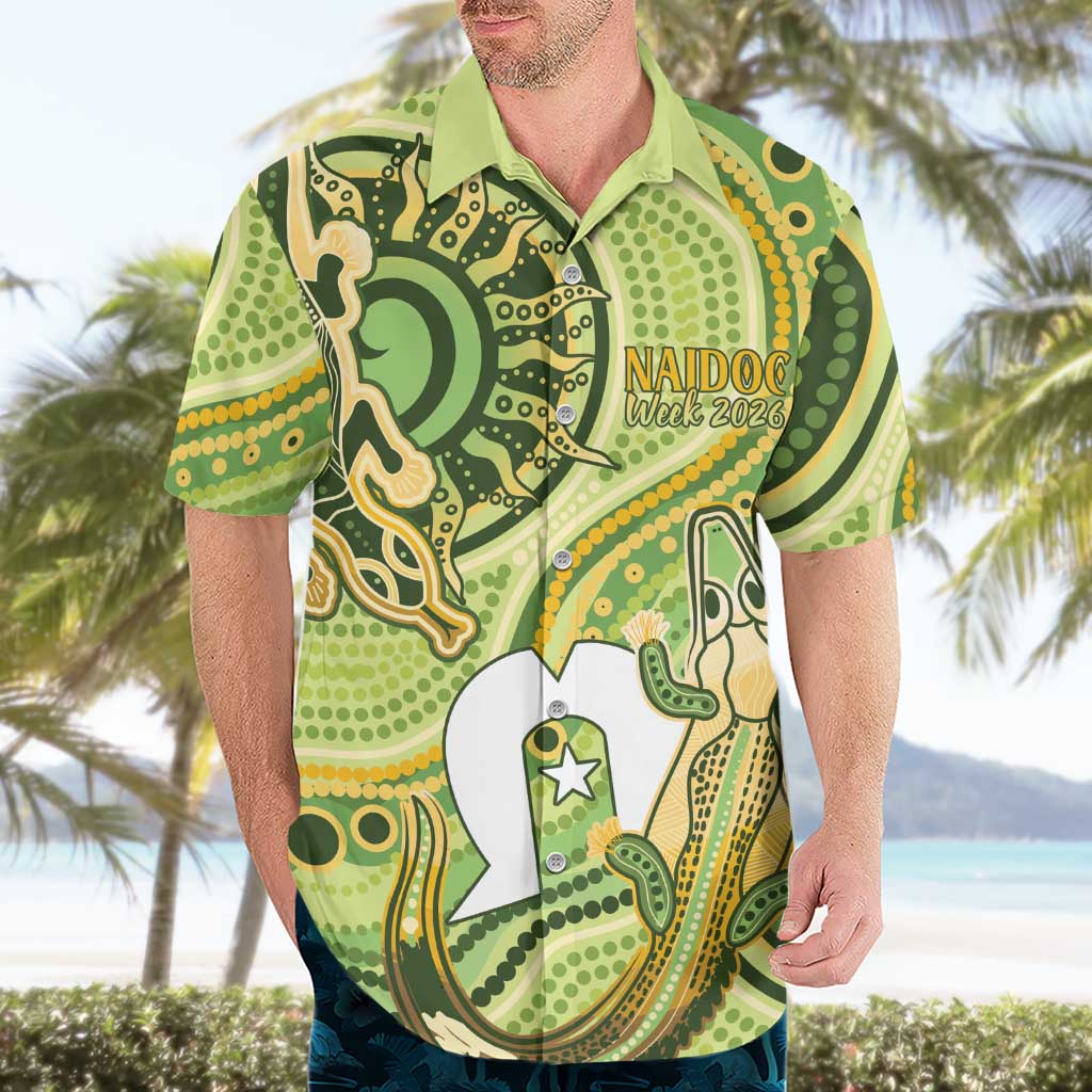 2026 NAIDOC Week 50 Years Deadly Hawaiian Shirt Flows of Time