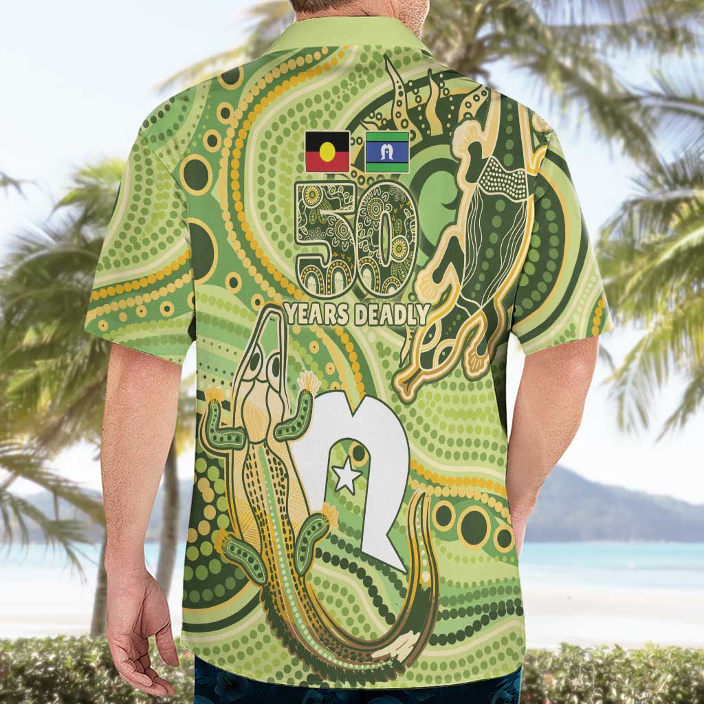 2026 NAIDOC Week 50 Years Deadly Hawaiian Shirt Flows of Time