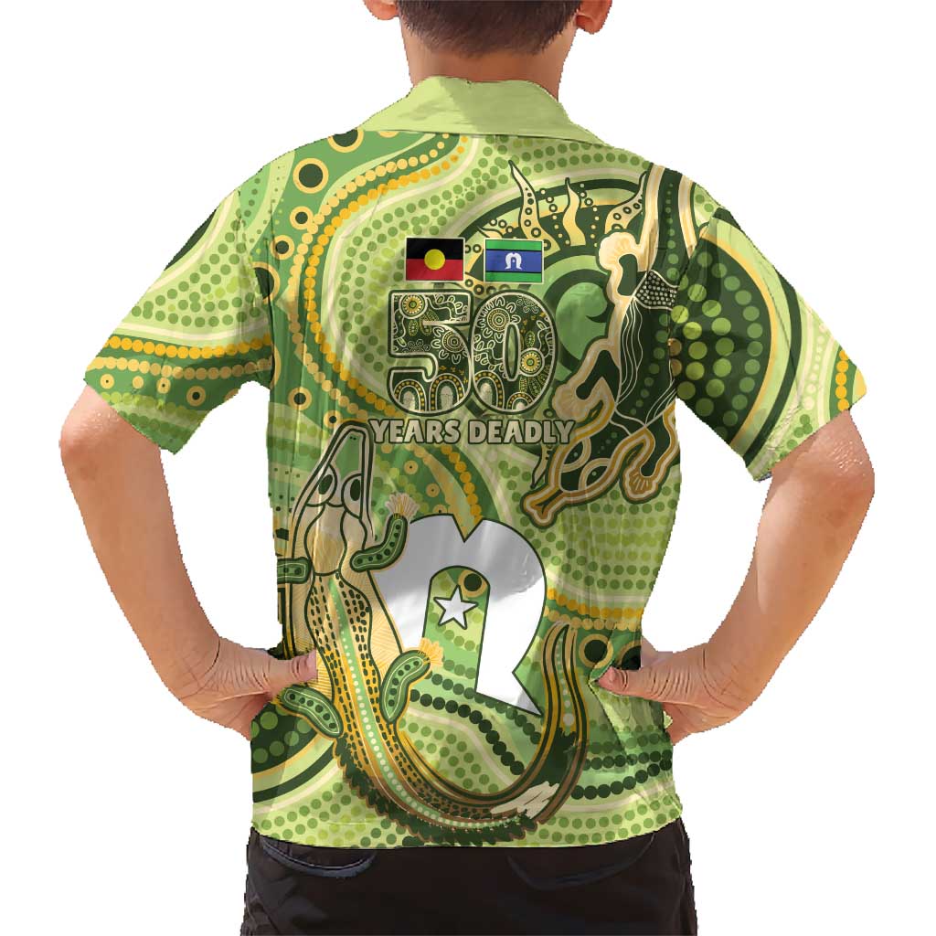 2026 NAIDOC Week 50 Years Deadly Hawaiian Shirt Flows of Time