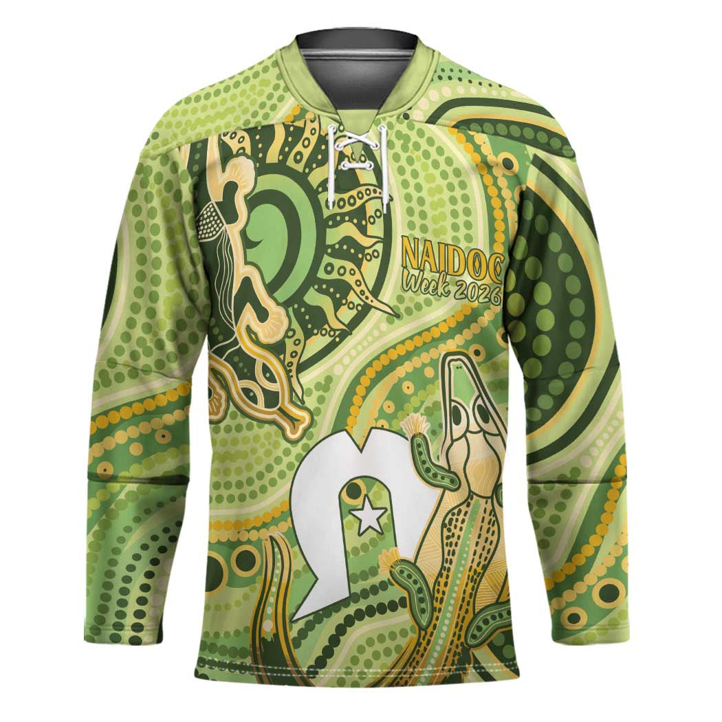 2026 NAIDOC Week 50 Years Deadly Hockey Jersey Flows of Time