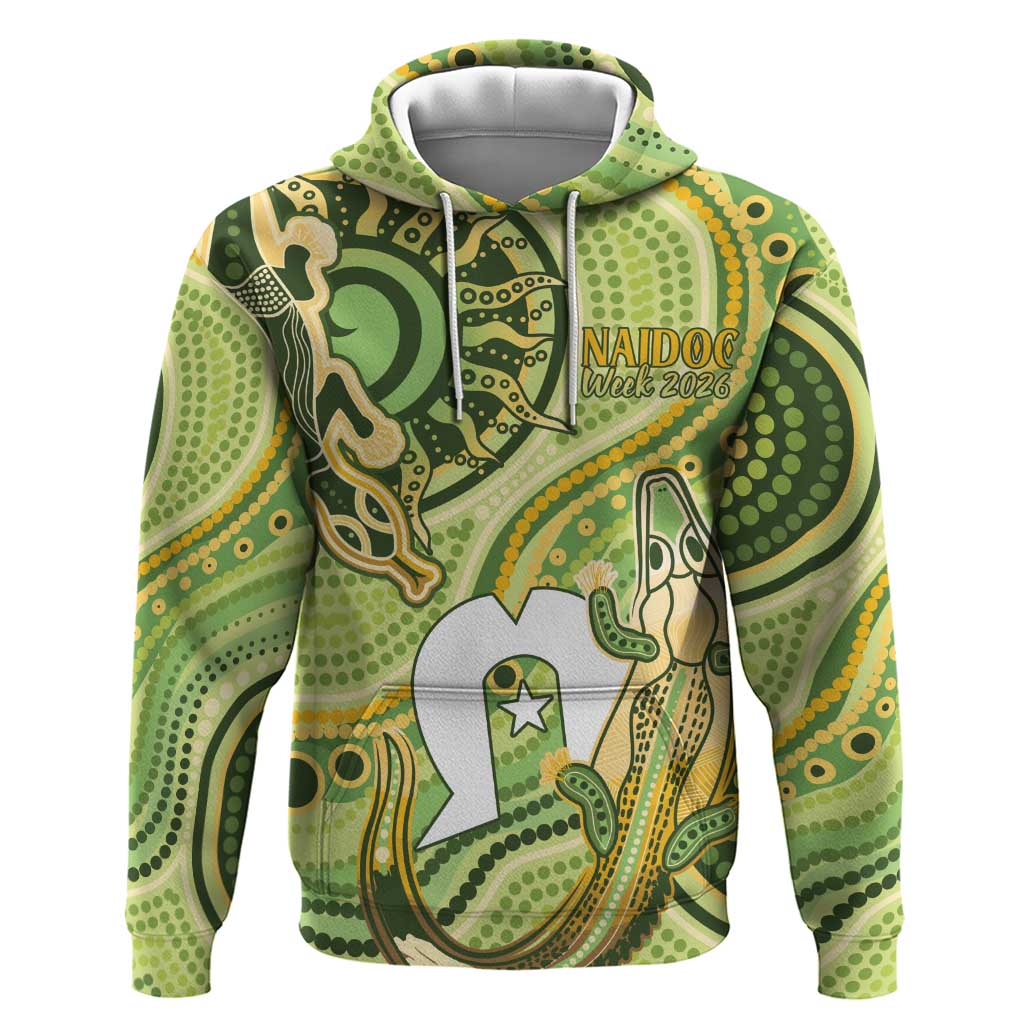 2026 NAIDOC Week 50 Years Deadly Hoodie Flows of Time