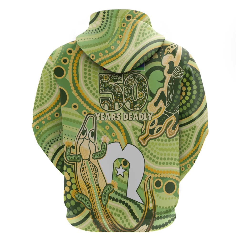 2026 NAIDOC Week 50 Years Deadly Hoodie Flows of Time