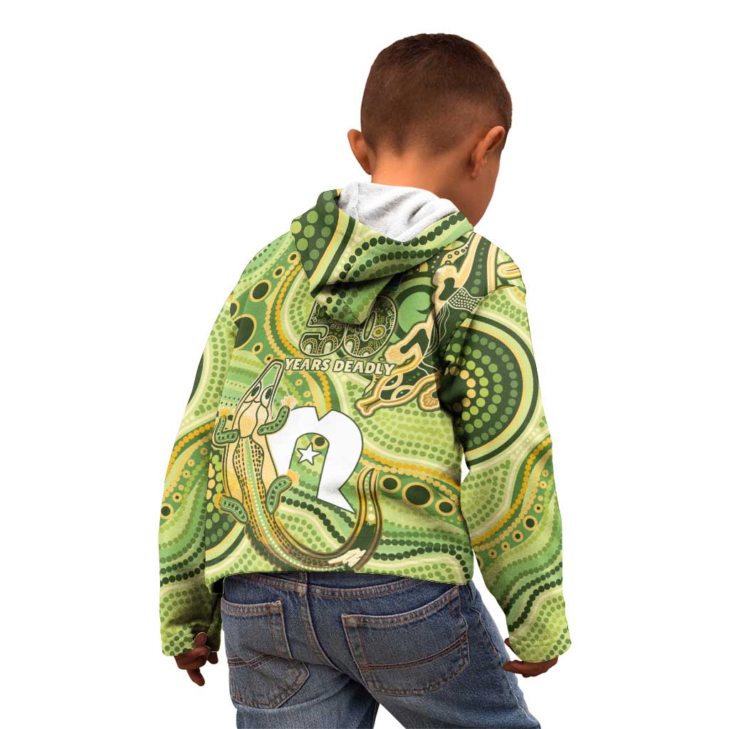 2026 NAIDOC Week 50 Years Deadly Kid Hoodie Flows of Time