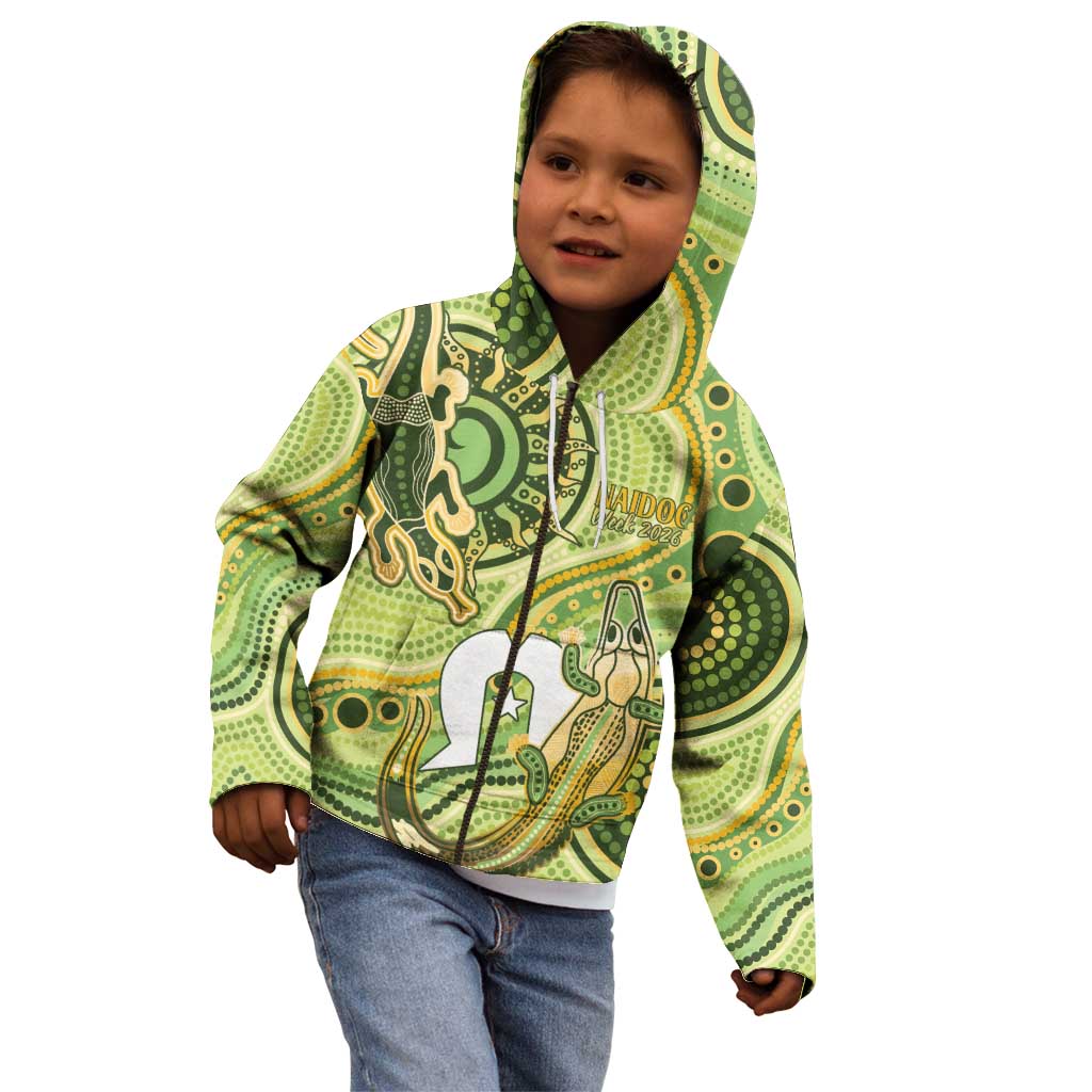 2026 NAIDOC Week 50 Years Deadly Kid Hoodie Flows of Time