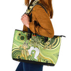 2026 NAIDOC Week 50 Years Deadly Leather Tote Bag Flows of Time