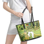 2026 NAIDOC Week 50 Years Deadly Leather Tote Bag Flows of Time