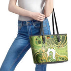 2026 NAIDOC Week 50 Years Deadly Leather Tote Bag Flows of Time