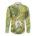 2026 NAIDOC Week 50 Years Deadly Long Sleeve Button Shirt Flows of Time