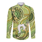 2026 NAIDOC Week 50 Years Deadly Long Sleeve Button Shirt Flows of Time