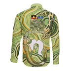 2026 NAIDOC Week 50 Years Deadly Long Sleeve Button Shirt Flows of Time
