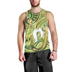 2026 NAIDOC Week 50 Years Deadly Men Tank Top Flows of Time