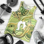2026 NAIDOC Week 50 Years Deadly Men Tank Top Flows of Time