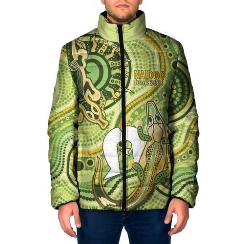 2026 NAIDOC Week 50 Years Deadly Padded Jacket Flows of Time