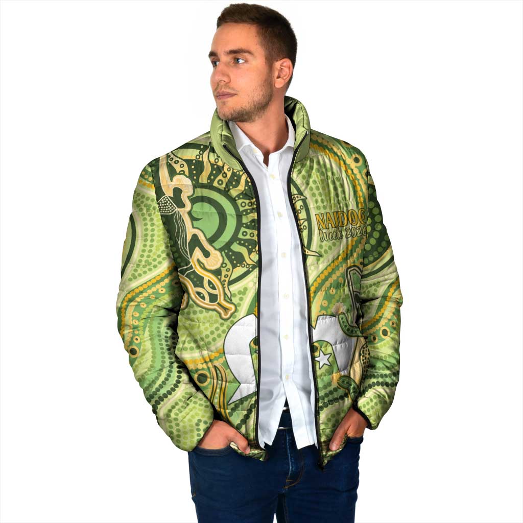 2026 NAIDOC Week 50 Years Deadly Padded Jacket Flows of Time