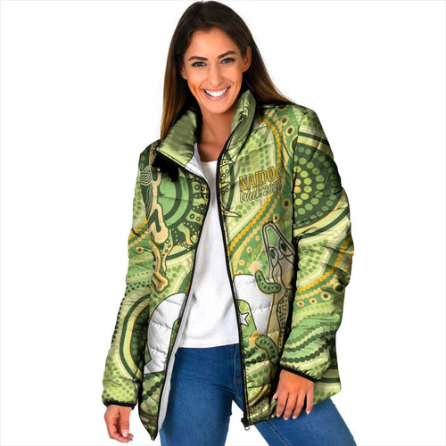 2026 NAIDOC Week 50 Years Deadly Padded Jacket Flows of Time