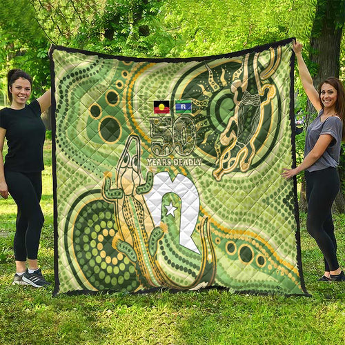 2026 NAIDOC Week 50 Years Deadly Quilt Flows of Time