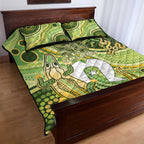 2026 NAIDOC Week 50 Years Deadly Quilt Bed Set Flows of Time