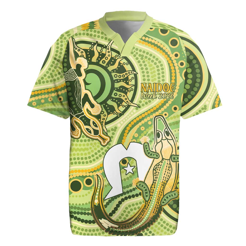 2026 NAIDOC Week 50 Years Deadly Rugby Jersey Flows of Time
